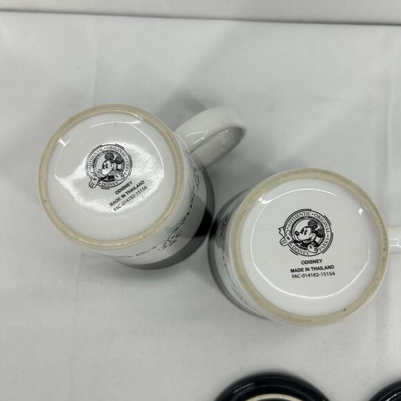 Disney Parks Mickey Mouse Cup Of Magic Coffee Mugs With Lids. 40th Anniversary - Picture 10 of 12